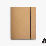 Compendium Australian Made A5 Leather Notebook Cover Natural