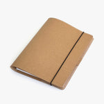 Compendium Australian Made A5 Leather Notebook Cover Natural