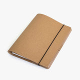 Compendium Australian Made A5 Leather Notebook Cover Natural