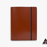 Compendium Australian Made A5 Leather Notebook Cover Tan