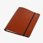 Compendium Australian Made A5 Leather Notebook Cover Tan