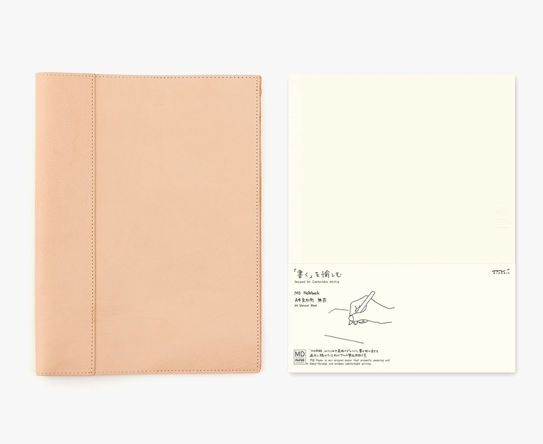 Goat Leather A4 Notebook Bundle