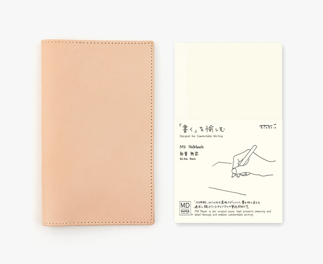 Goat Leather B6 Slim Notebook Bundle