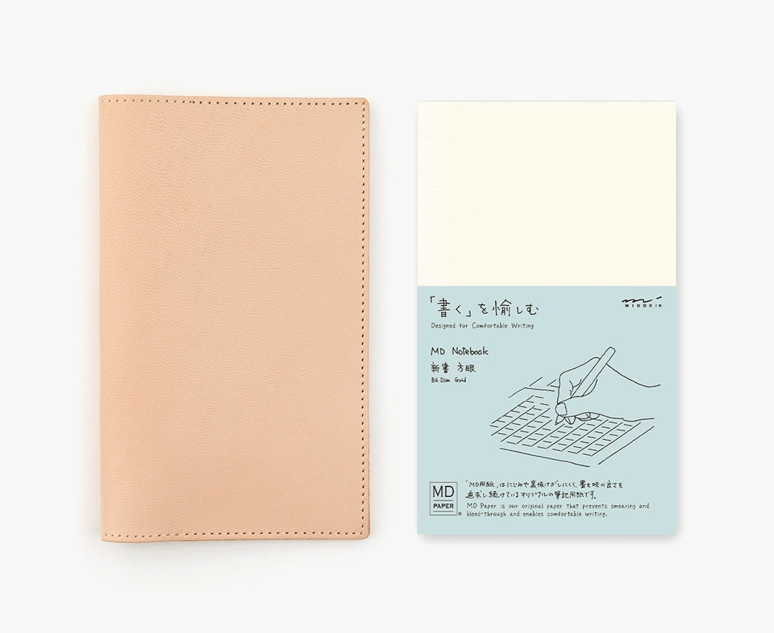 Goat Leather B6 Slim Notebook Bundle