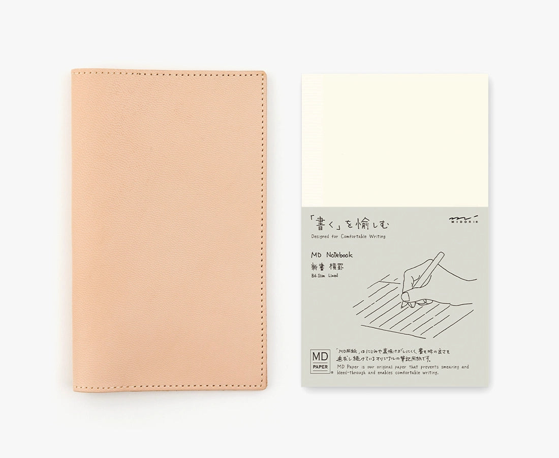 Goat Leather B6 Slim Notebook Bundle