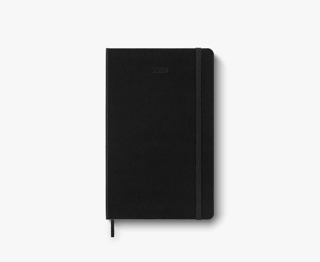 Moleskine 2024 Diary Weekly Notebook Large Hard Cover