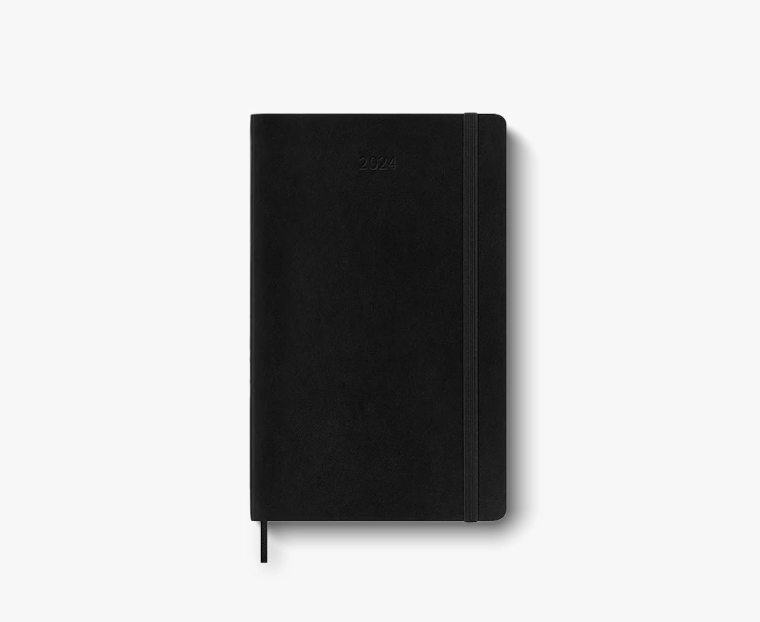 Moleskine 2024 Diary Weekly Notebook Large Soft Cover