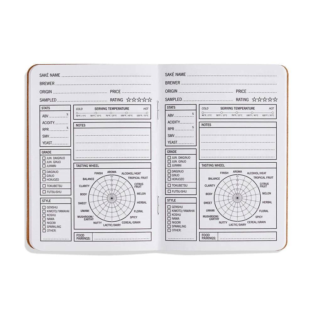 33 Books Co. Sake Tasting Notebook