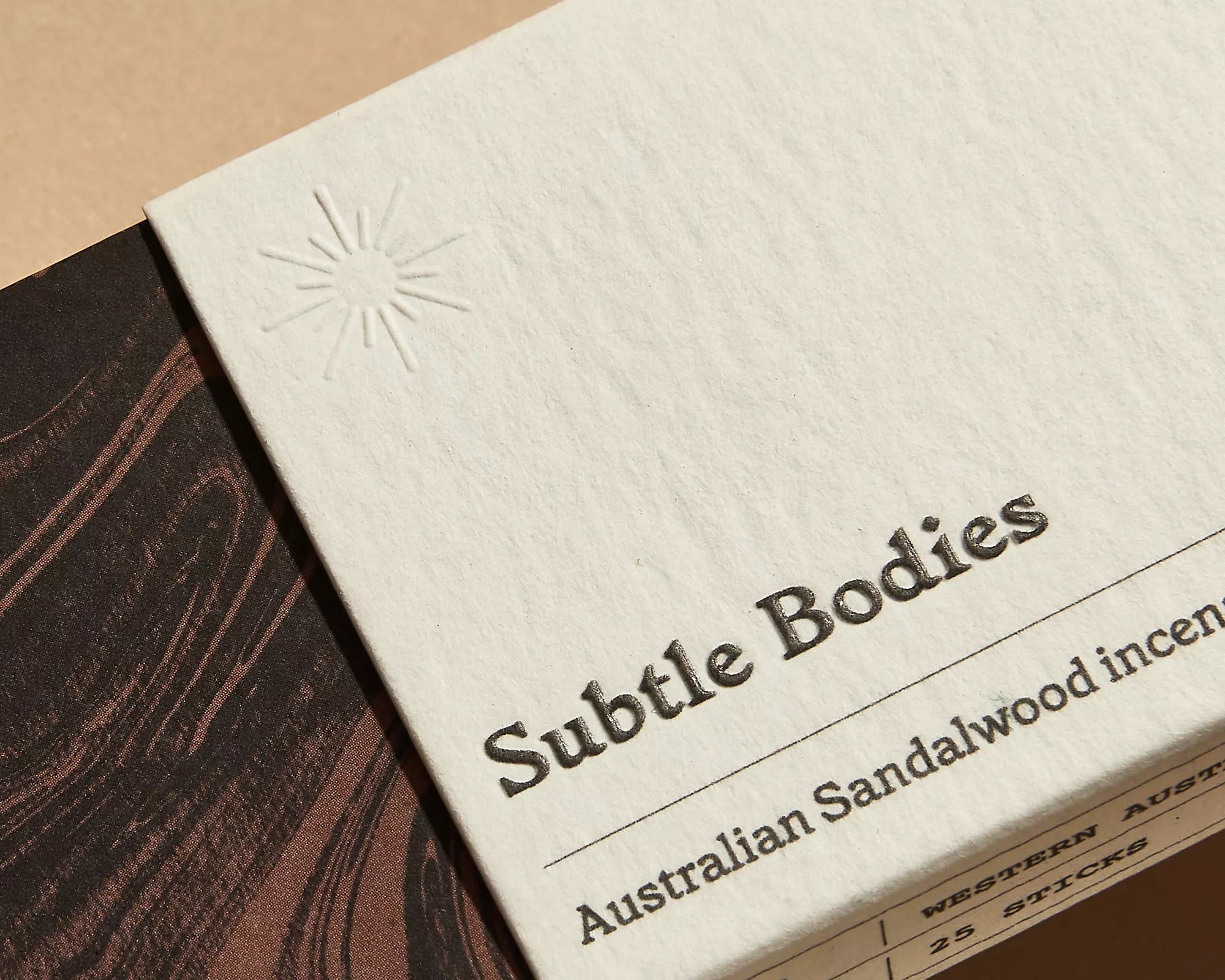 Incense x Subtle Bodies — Western Australia Sandalwood