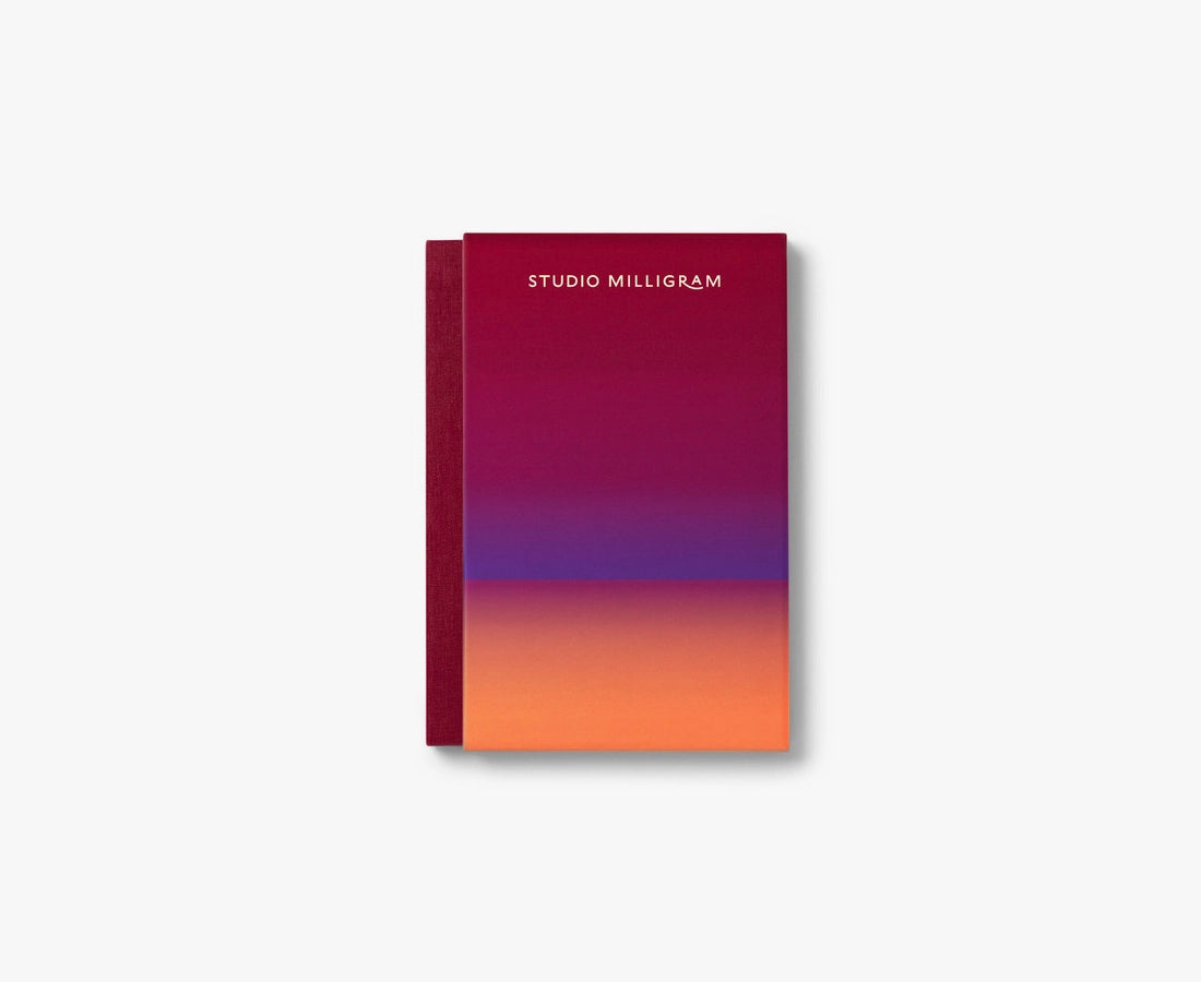 Studio Milligram 2024 Agenda Diary A5 Burgundy