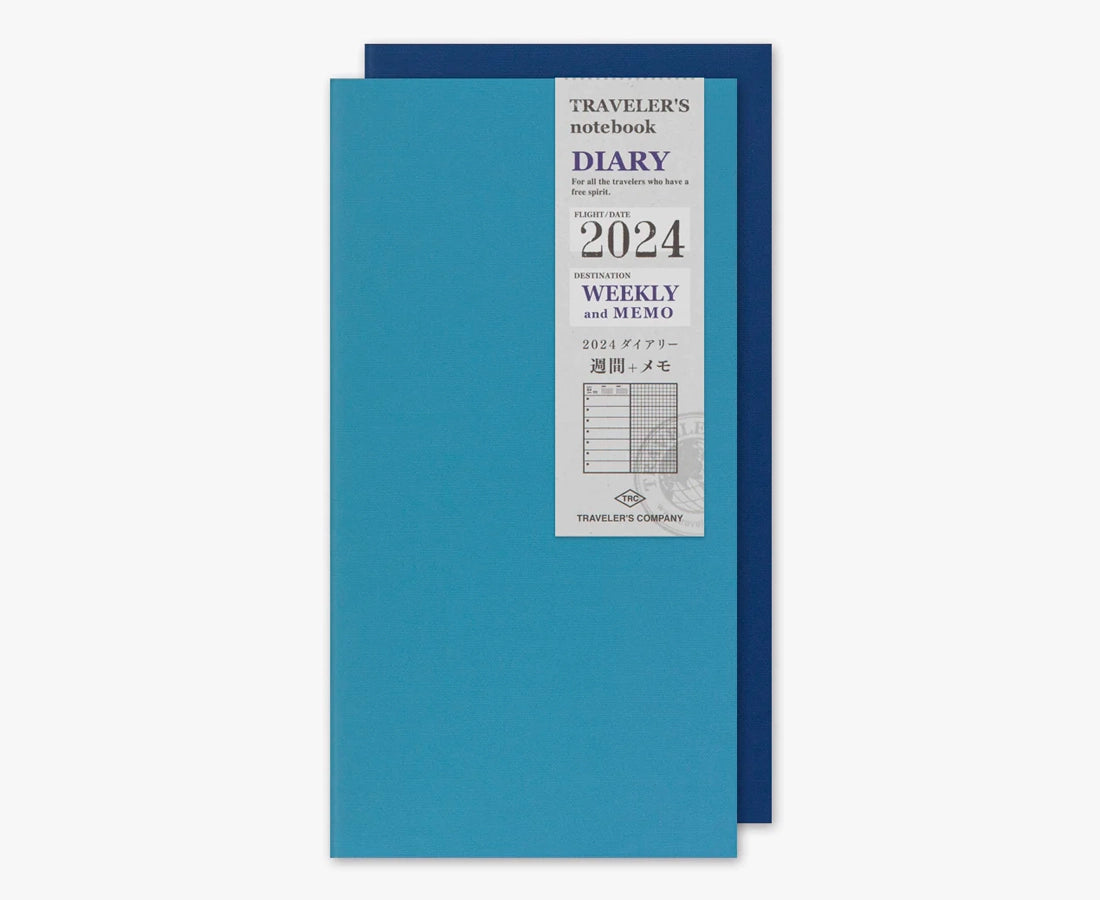 TC Notebook Refill 2024 Weekly + Memo (Regular Size)