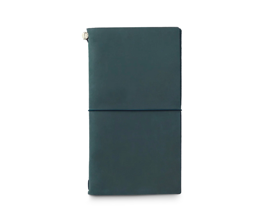 TC Leather Notebook Regular Size Starter Kit Blue
