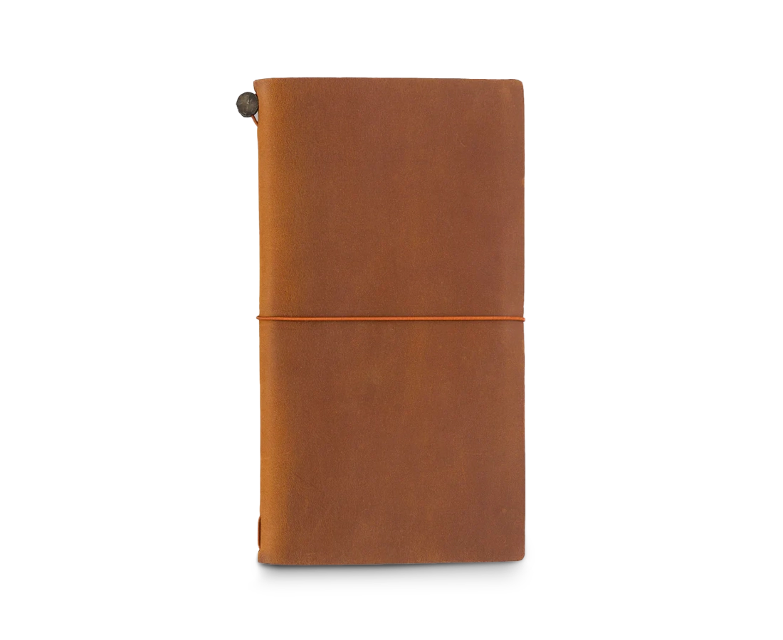 TC Leather Notebook Regular Size Starter Kit Camel