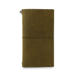 TC Leather Notebook Regular Size Starter Kit Olive