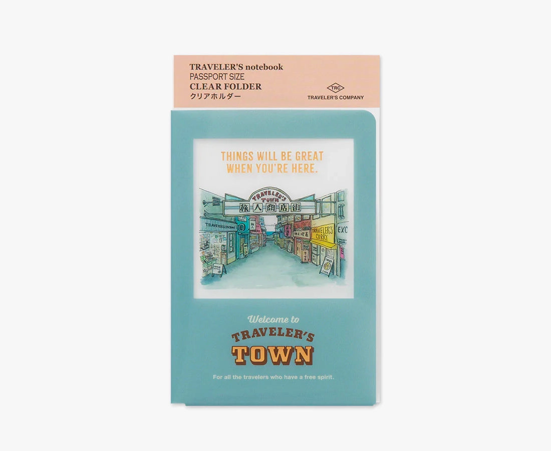 TC Notebook 2024 Clear Folder Passport Size