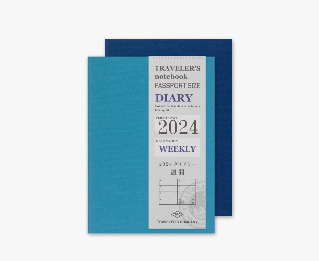 TC Notebook  Refill 2024 Weekly (Passport Size)