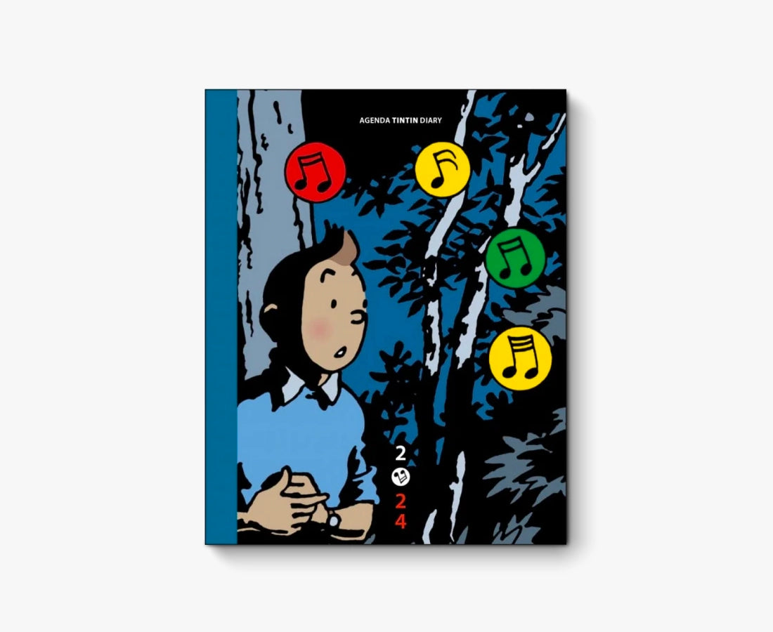 2024 Tintin Desk Diary