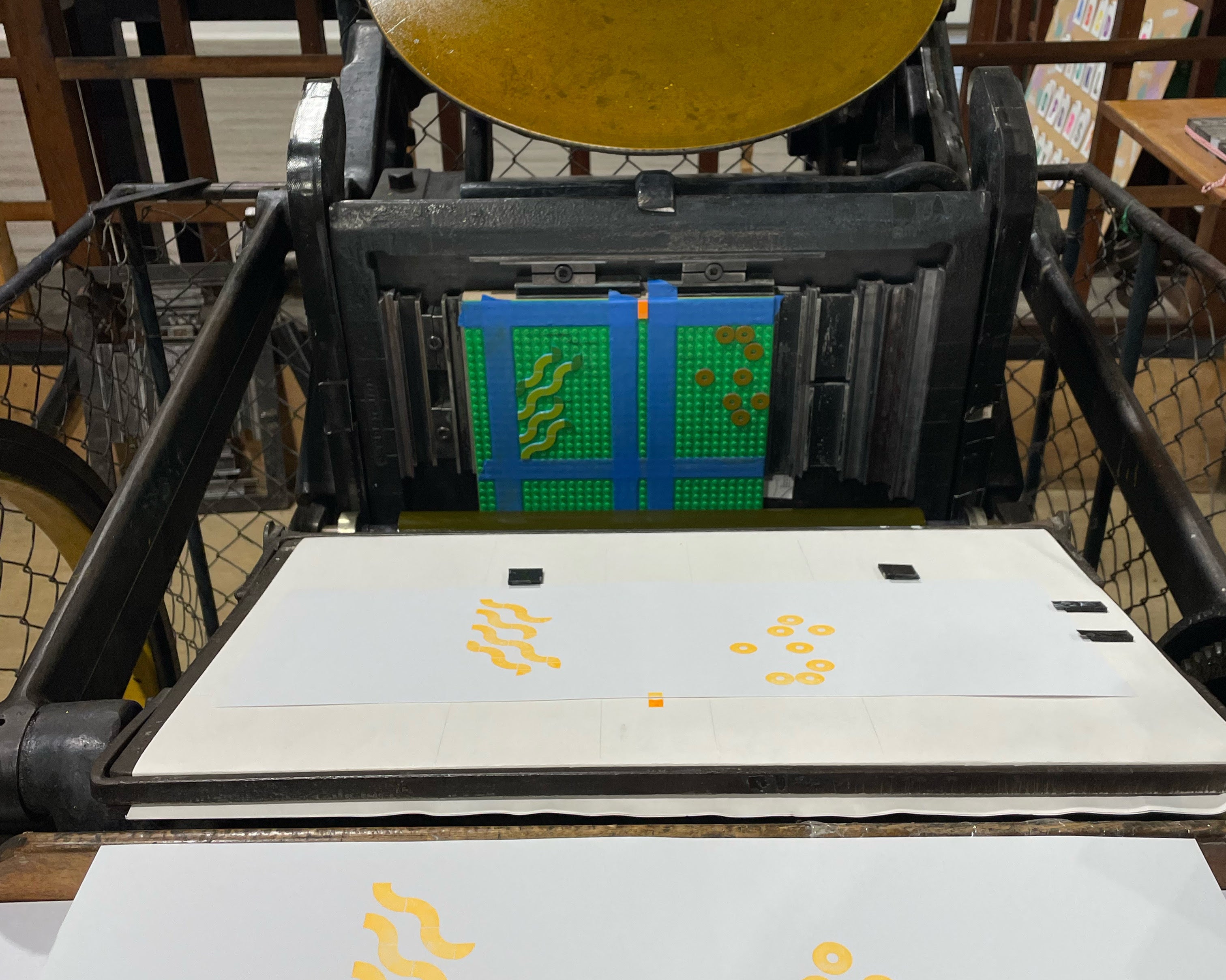 Bright Press Letterpress Calendar 2024