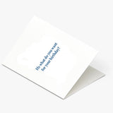 'Ffs what do you want for your birthday?' Greeting Card x Compendium Design Store