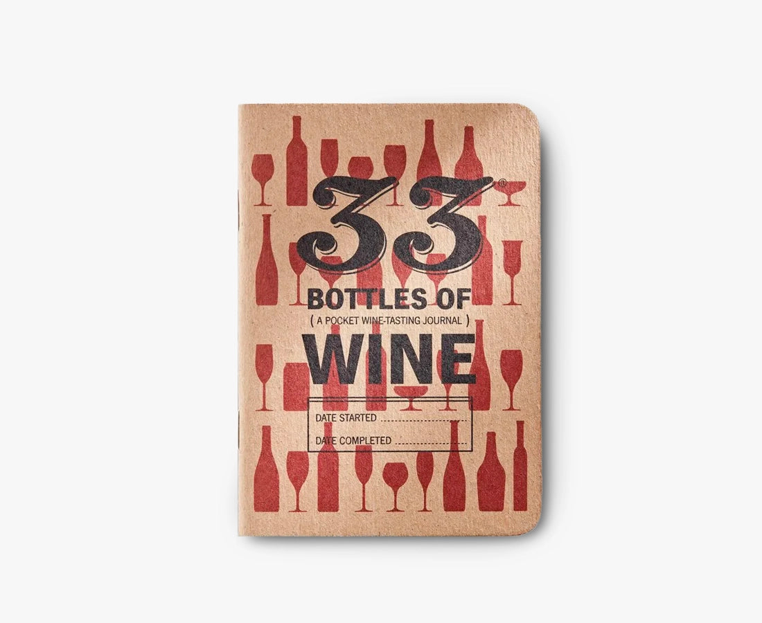 33 Books Co. Wine Tasting Notebook