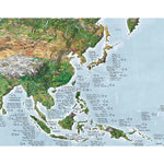 Awesome Maps Surf Trip Map Re-Writable "Green Map" Edition Poster