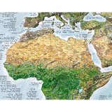 Awesome Maps Surf Trip Map Re-Writable "Green Map" Edition Poster