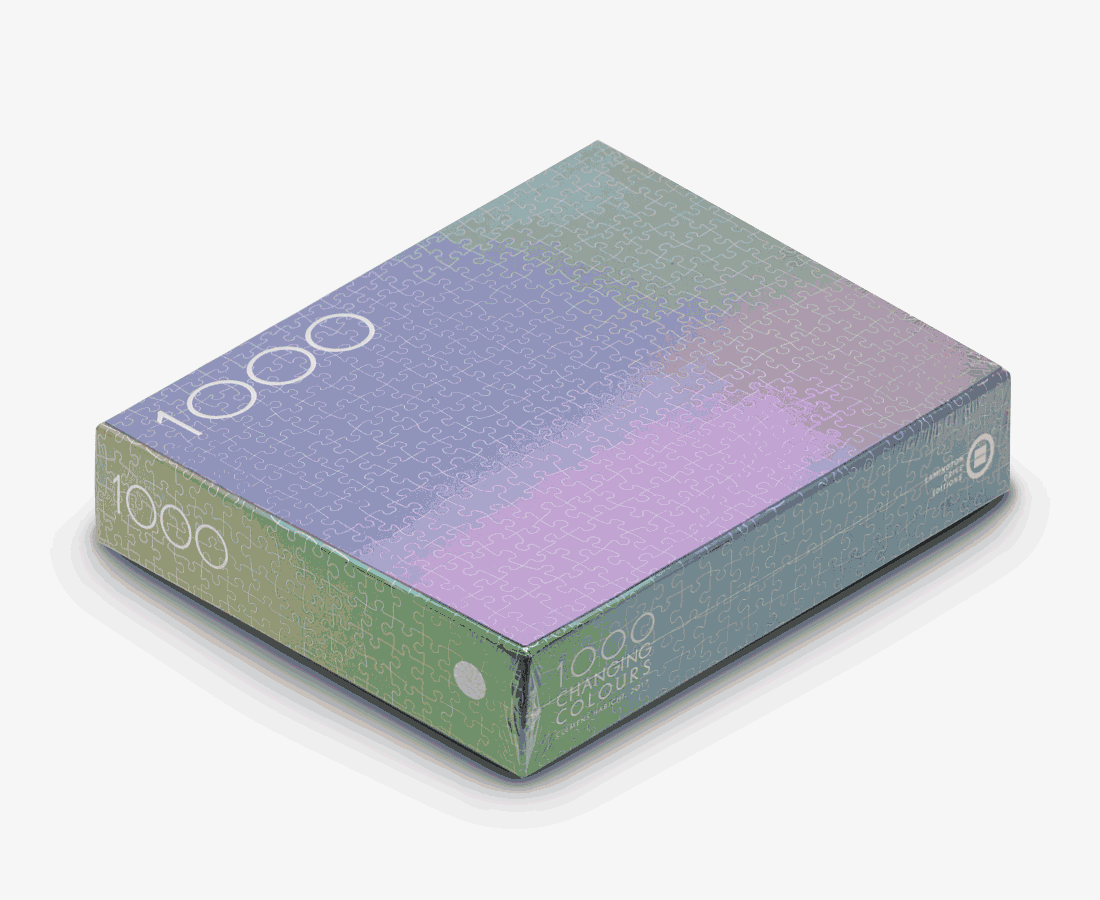 1000 Changing Colours Puzzle by Clemens Habicht