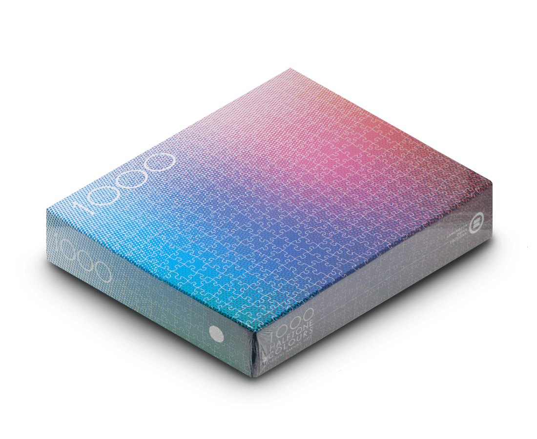 1000 Halftone Colours Puzzle by Clemens Habicht. Clemens Habicht. Compendium Design Store. AfterPay, ZipPay accepted.