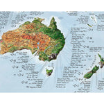 Awesome Maps Surf Trip Map Re-Writable "Green Map" Edition Poster