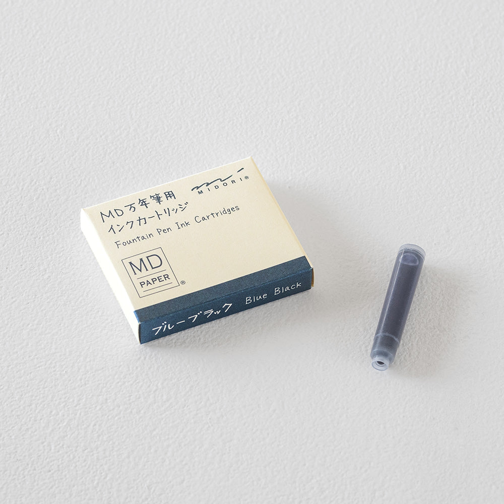 MD Fountain Pen Replacement Ink Cartridges Blue