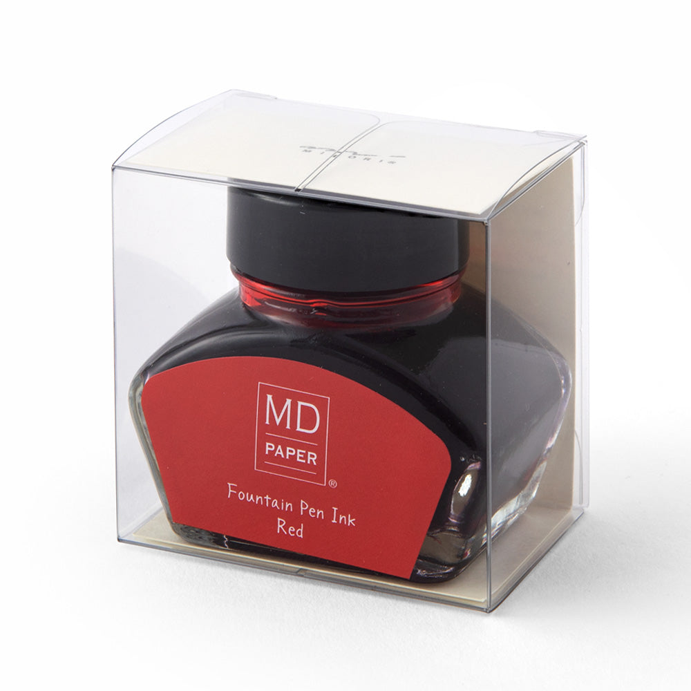 MD Bottled Pen Ink Red
