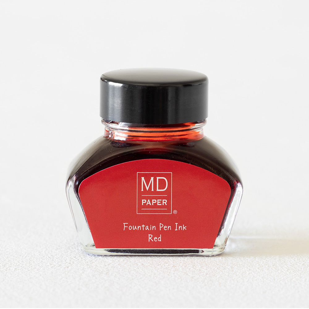 MD Bottled Pen Ink Red