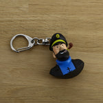 Captain Haddock Bust Keyring. Moulinsart. Compendium Design Store. AfterPay, ZipPay accepted.