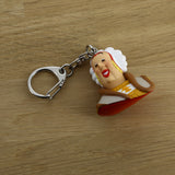 Castafiore Bust Keyring. Moulinsart. Compendium Design Store. AfterPay, ZipPay accepted.