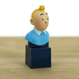 Bust figurine of Tintin. Moulinsart. Compendium Design Store. AfterPay, ZipPay accepted.