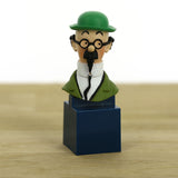 Bust figurine of Professor Calculus. Moulinsart. Compendium Design Store. AfterPay, ZipPay accepted.