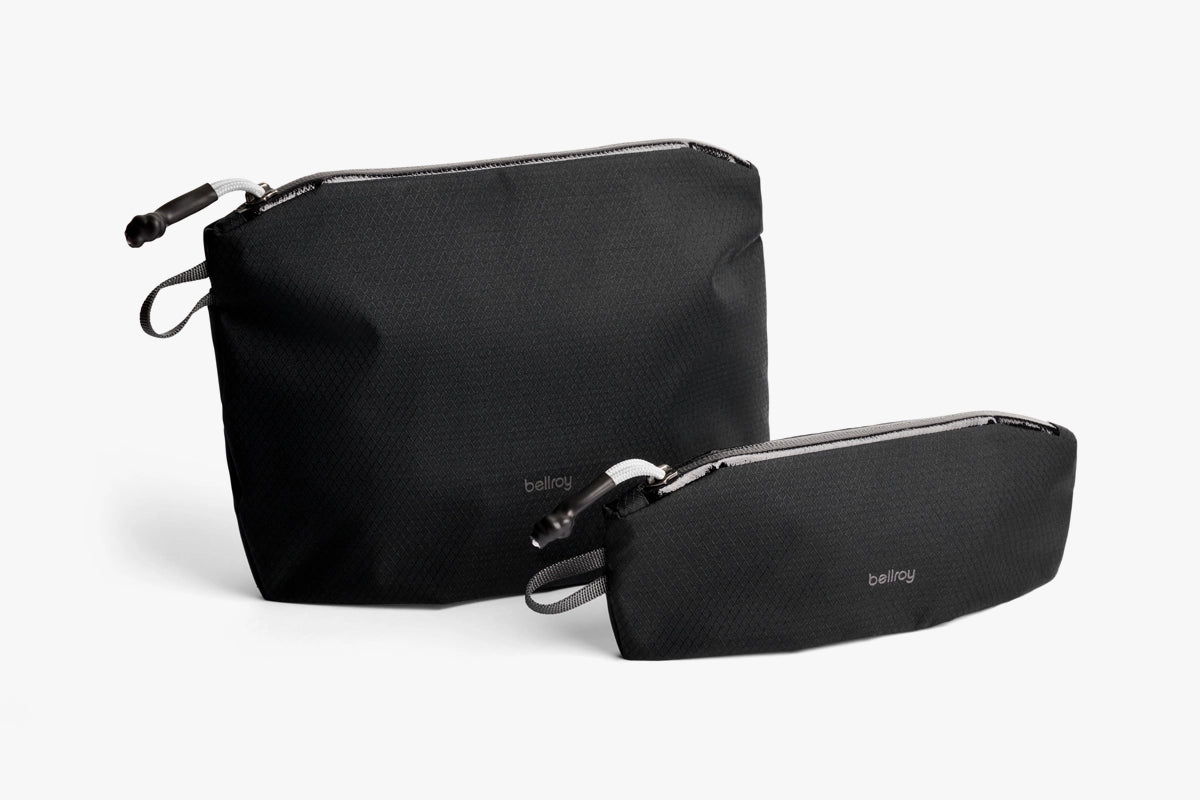 Bellroy Lite Pouch Duo Set · Pouch & Pencil Case Shadow Black