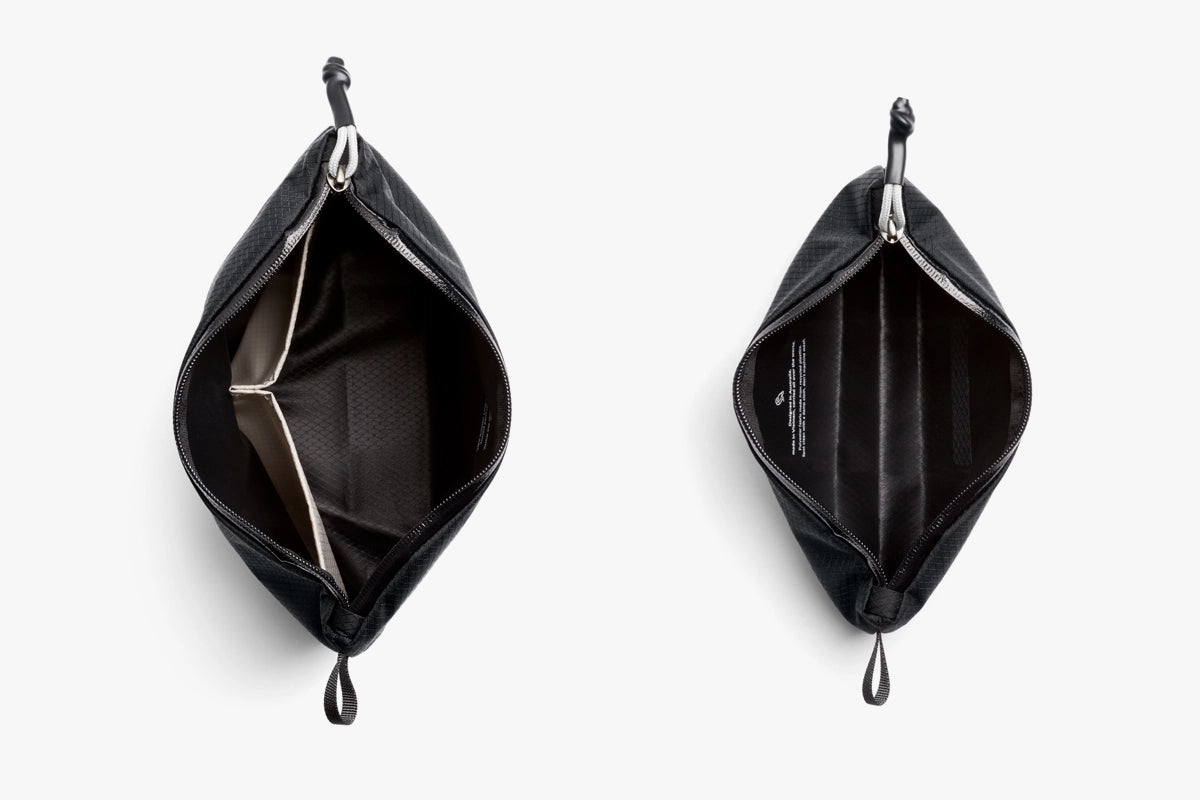 Bellroy Lite Pouch Duo Set · Pouch & Pencil Case Shadow Black