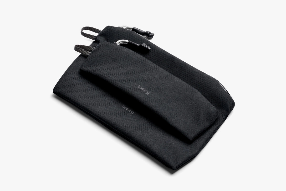 Bellroy Lite Pouch Duo Set · Pouch & Pencil Case Shadow Black