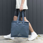 Pelli 'Chill Homie' Large Cooler Bag (Canvas) Storm Blue