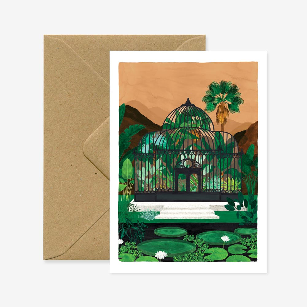 All The Ways To Say - 'Water Lilies Botanical ' Card