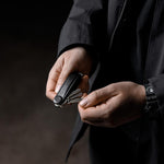 Orbitkey Key Organiser Premium Leather Edition Black