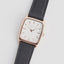 SK4 'The Dress Watch' in Rose Gold, White Dial & Black Leather