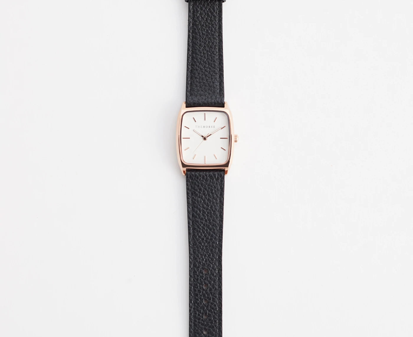 SK4 'The Dress Watch' in Rose Gold, White Dial & Black Leather