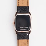 SK4 'The Dress Watch' in Rose Gold, White Dial & Black Leather