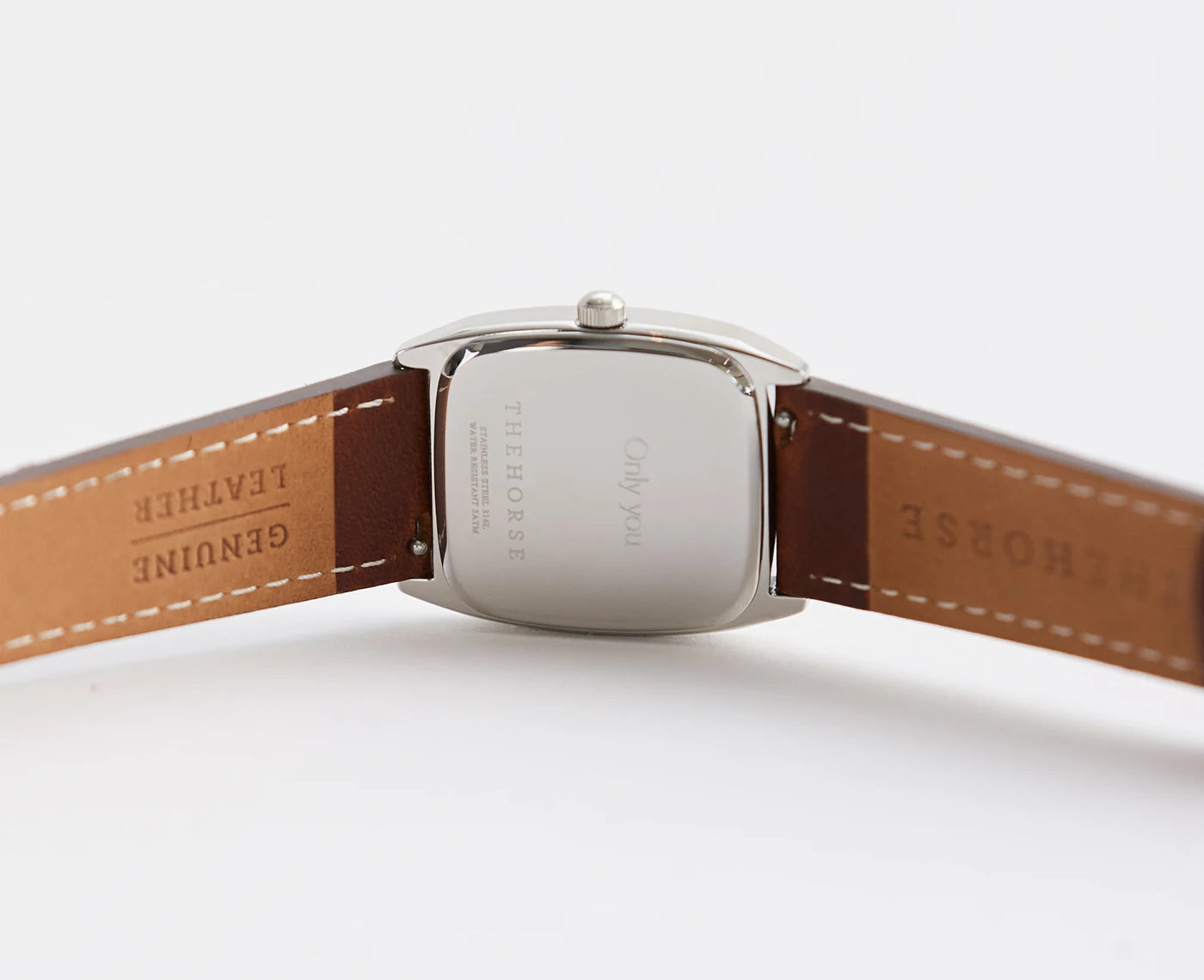 SK4 'The Dress Watch' in Rose Gold, White Dial & Black Leather