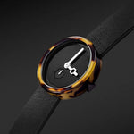 Aark Collective Watches Aark Collective Classic Tortoise Shell unisex watch in Black