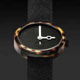 Aark Collective Watches Aark Collective Classic Tortoise Shell unisex watch in Black