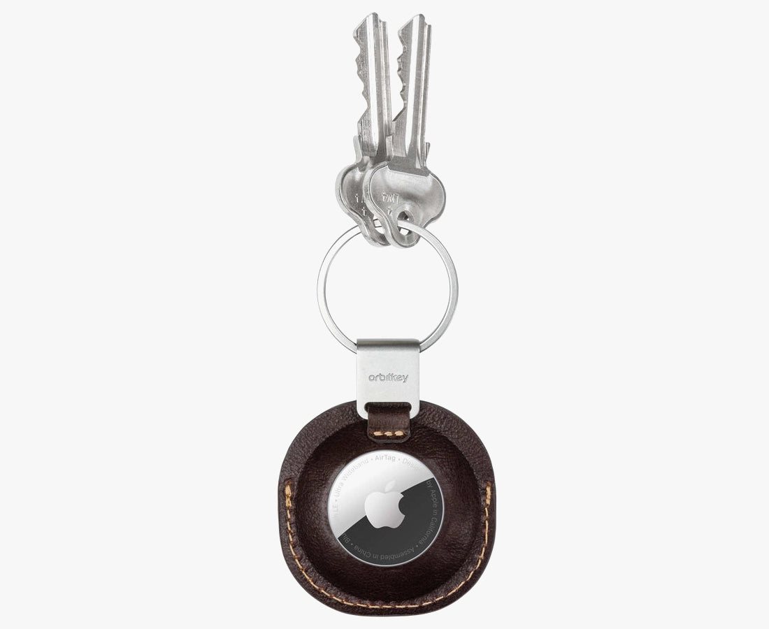 Orbitkey AirTag Leather Holder Espresso