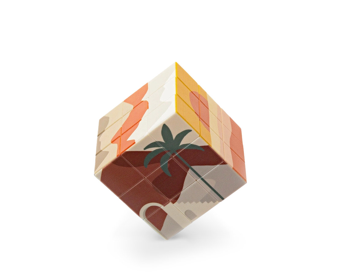 Journey of Something Art Cube — Desert